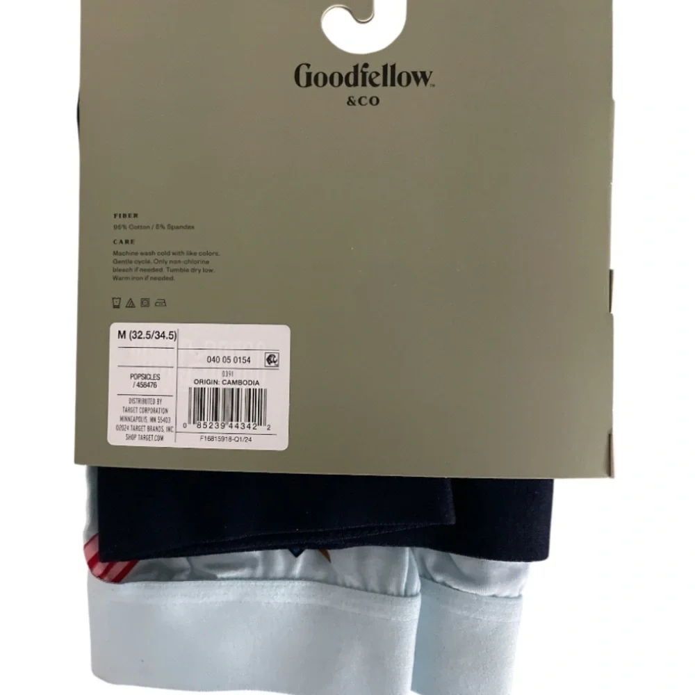 Goodfellow & Co Kids Boxer Briefs - Light Blue and Navy